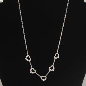 Elsa Peretti Five Open Heart Tiffany's Necklace - Rare find